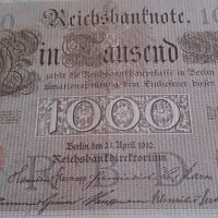 Банкнота 1000 райх марки 1910год - 14734, снимка 4 - Нумизматика и бонистика - 29092601