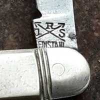 Стар немски мини джобен нож, снимка 7 - Колекции - 31024939