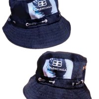 Дизайнерска  balenciaga лятна шапка, снимка 1 - Шапки - 44437227