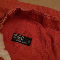 Оригинални мъжки шорти Vintage POLO RALPH LAUREN RED DENIM Shorts, снимка 4 - Къси панталони - 29683536