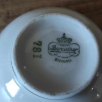 Сет баварски костен порцелан, чашки за кафе/чай, снимка 4 - Чаши - 42562019
