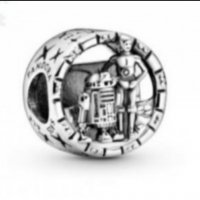 Outlet Sale Сребърен елемент Пандора"Star Wars"С-3PO&R2-D2/нов, снимка 1 - Колиета, медальони, синджири - 37955117