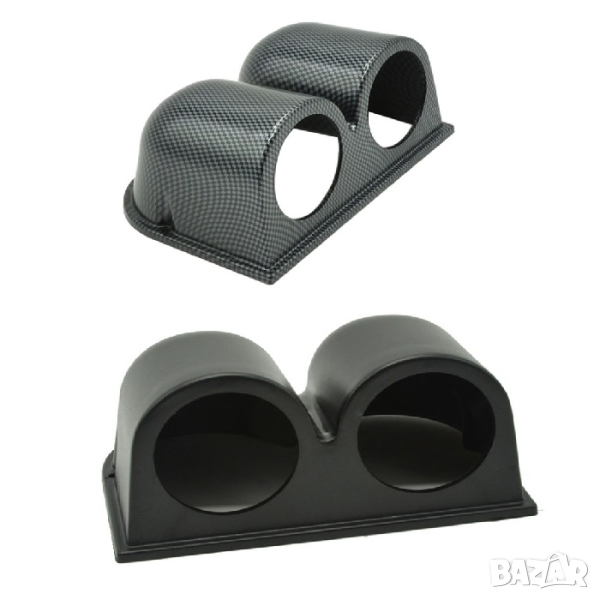 Двойна стойка за измервателни уреди за табло, снимка 1