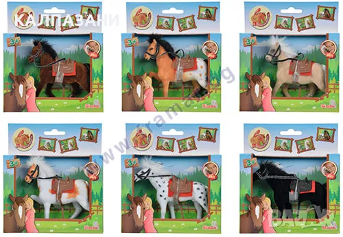 СИМБА ABC ИГРАЧКА КРАСИВО КОНЧЕ 6 вида 104325612  Красиво конче в асортимент от 6 интересни модела. , снимка 1