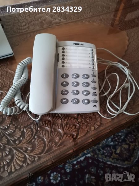 Стационарен телефон Philips, работещ, снимка 1