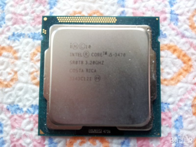 Процесор1155 4ядрен Intel CoreI5-3470 3.20- 3.60GHZ, снимка 1