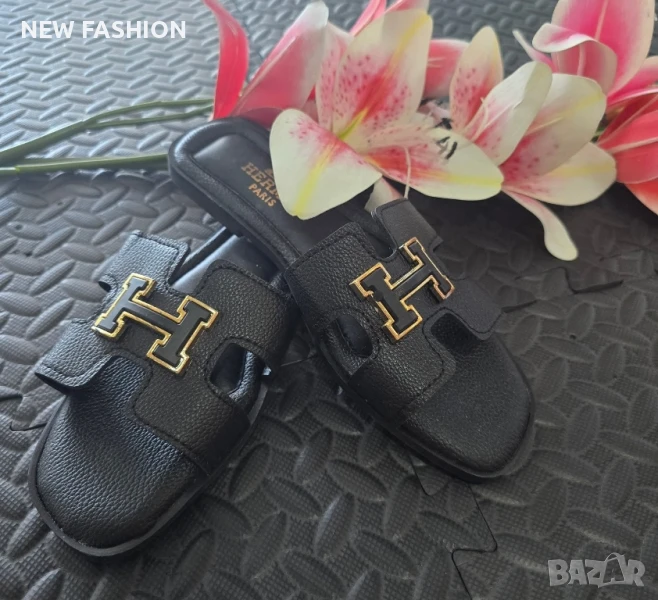 Дамски Чехли ⚡ Hermes , снимка 1