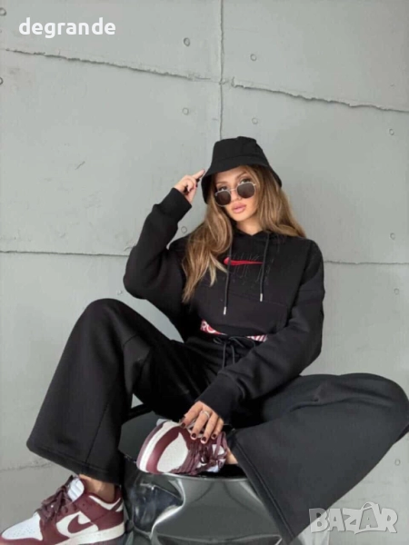 ВИДЕО Ватиран дамски сет от 2 части NIKE PRO, снимка 1