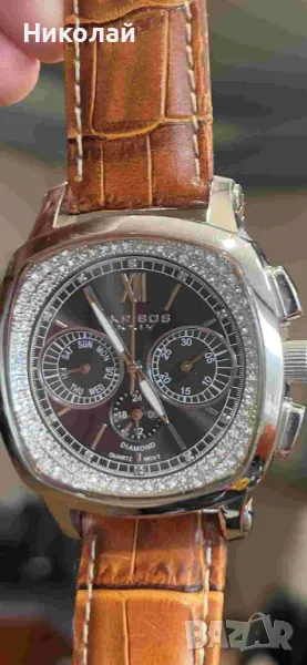 Akribos XXIV мъжки кварцов часовник реф. AK462BR, снимка 1