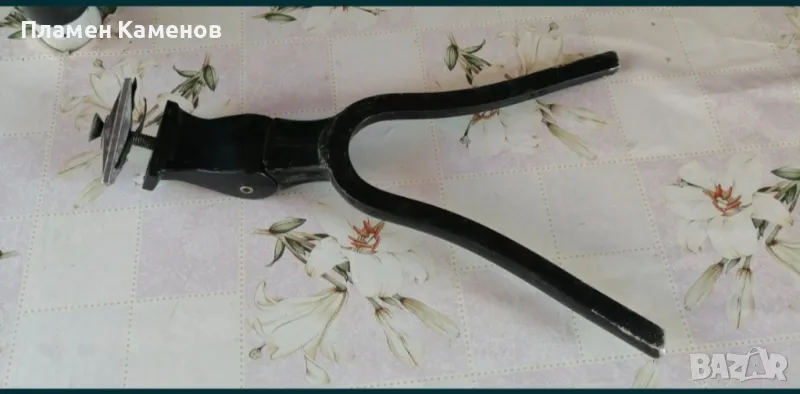 Стойка за велосипед двойна., снимка 1