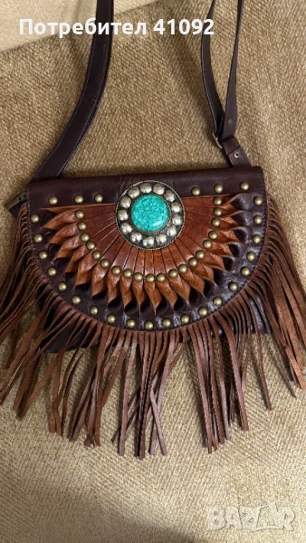 Чанта от естествена кожа Нова, снимка 1