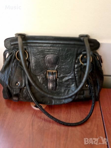 Дамска чанта от естествена кожа, снимка 1