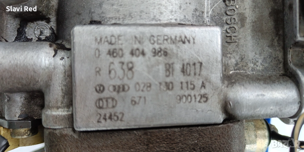 ГНП роторна за VW 1.9 TDI, снимка 1