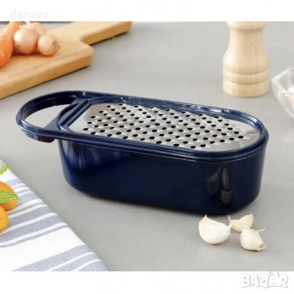 3412 Кухненско ренде за зеленчуци с контейнер, снимка 1