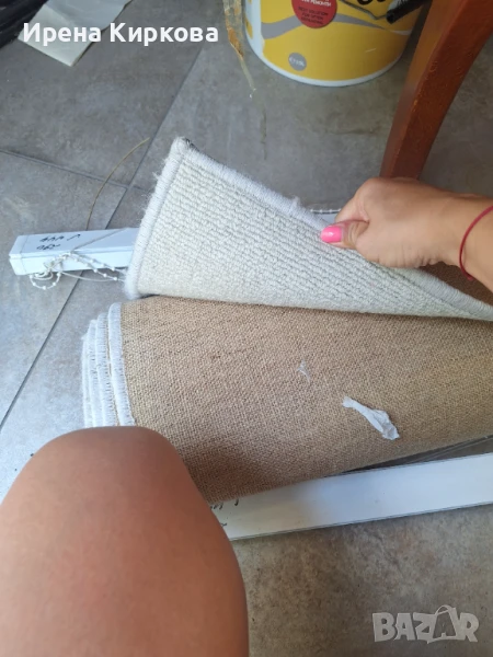 Вълнен мокетен килим, снимка 1