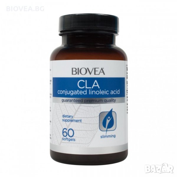 Хранителна добавка Biovea CLA (Conjugated Linoleic Acid) 1000mg, снимка 1