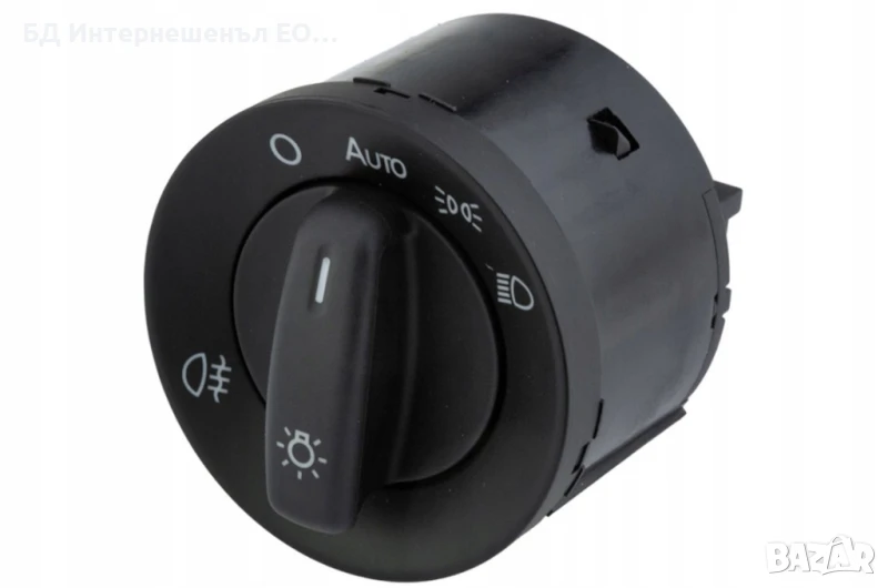 1K0941431N  Ключ за светлини фарове Volkswagen, Caddy, Golf 6, Tiguan, T5 Facelift, снимка 1