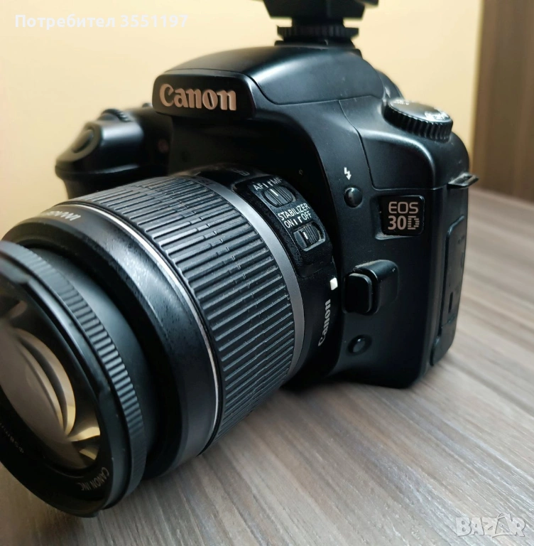 Фотоапарат Канон EOS 30D, снимка 1