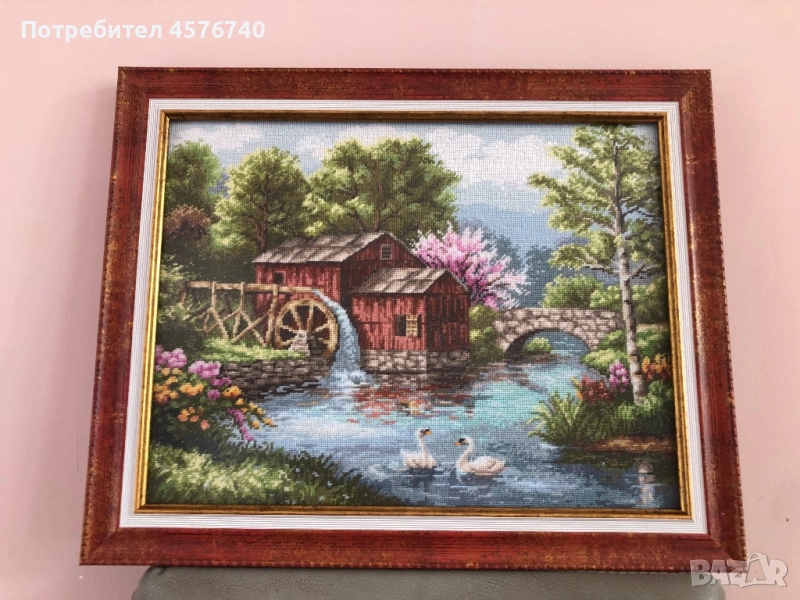 Гоблен “ Пролет в гората “, снимка 1