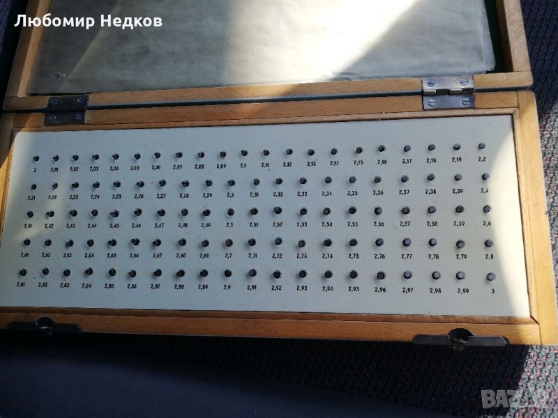 Калибри щифтове 2-3мм 3-4мм 4-5мм 5-6мм 6-7мм, снимка 1