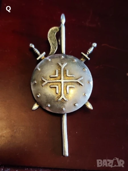 сребърен тангристки кръст, снимка 1