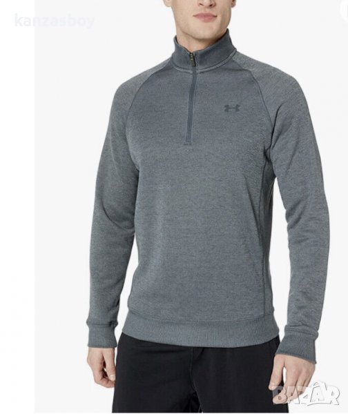 Under Armour Men's Storm 1-4 Zip Sweater Long Sleeve - страхотна мъжка блуза КАТО НОВА, снимка 1