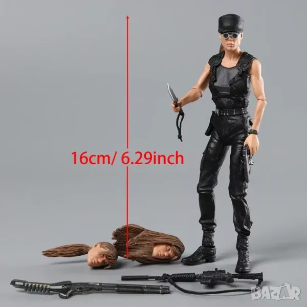 NECA Terminator 2 Sarah Connor PVC Action Figure, снимка 1