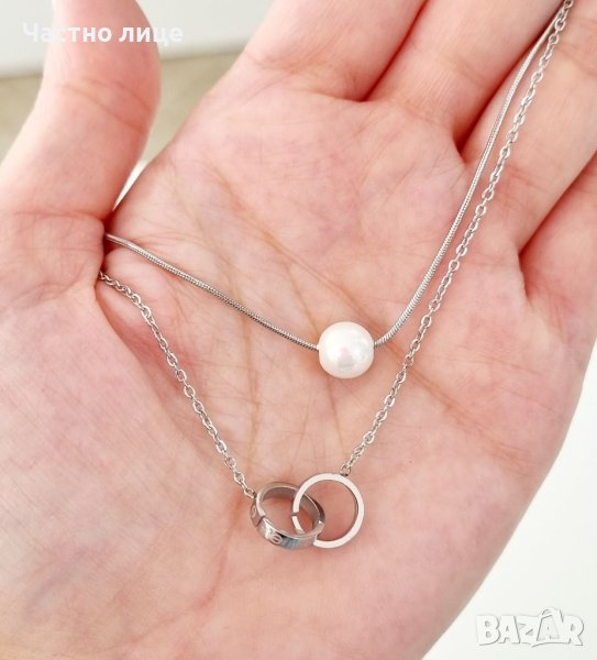 Колие от медицинска стомана , снимка 1