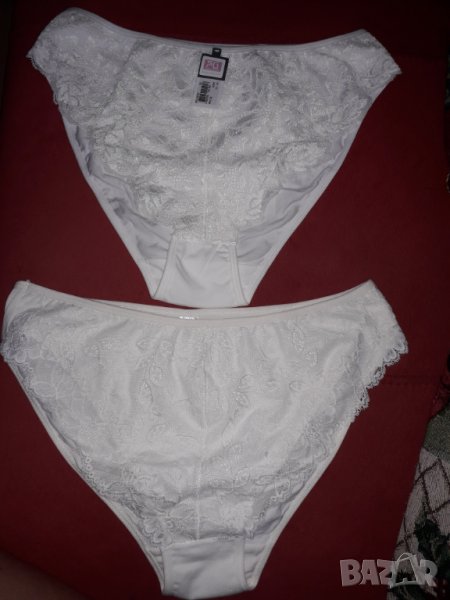 Дамско луксозно ново бельо бикини с дантела XL, снимка 1
