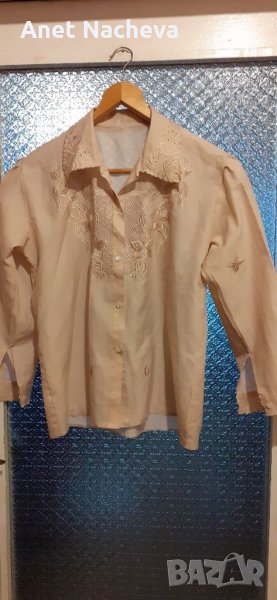 Дамска риза с бродерия официална или всекидневна , снимка 1