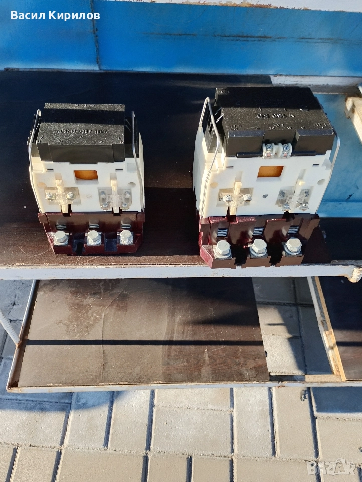 Чешки контактор 100 ампера и 160 ампера , снимка 1