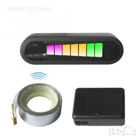 Парктроник електромагнитен (без пробиване на броня) с LED дисплей AP PSELM, снимка 1