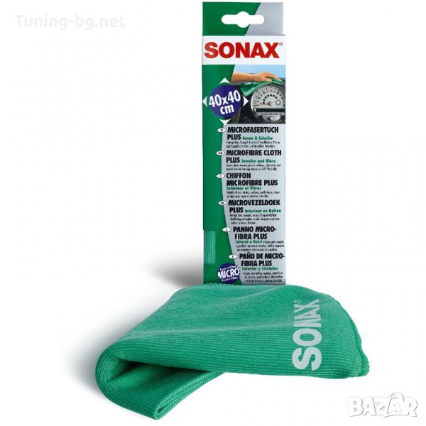 Микрофибърна кърпа за почистване на интериор Sonax 40 х 40 см, снимка 1