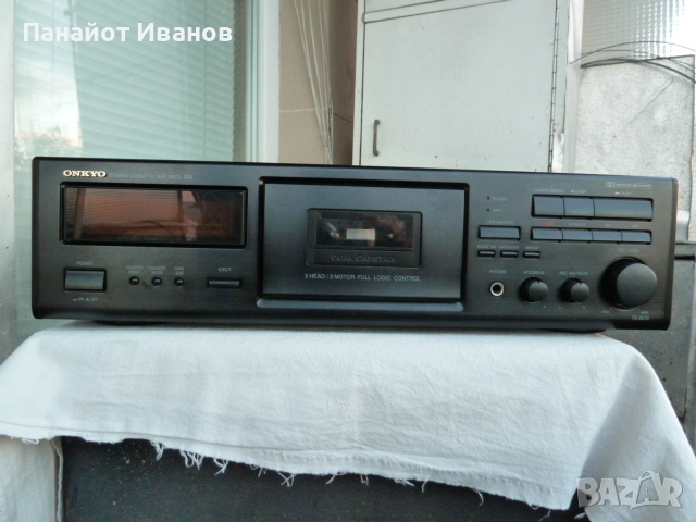 Onkyo TA-6510 3 глави,3 мотора триглав касетен дек, снимка 1