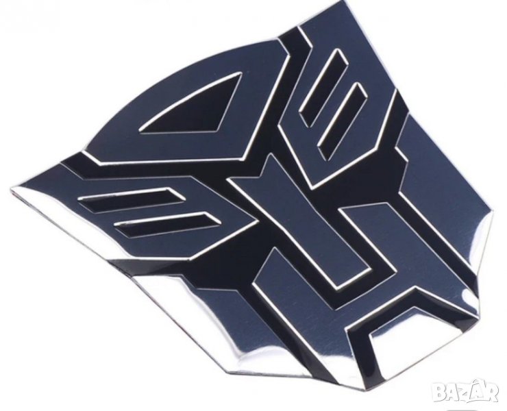 🚗 3D Емблема за кола Трансформърс - Бъмбълби Автобот Лого / Десептикони - Transformers, снимка 1
