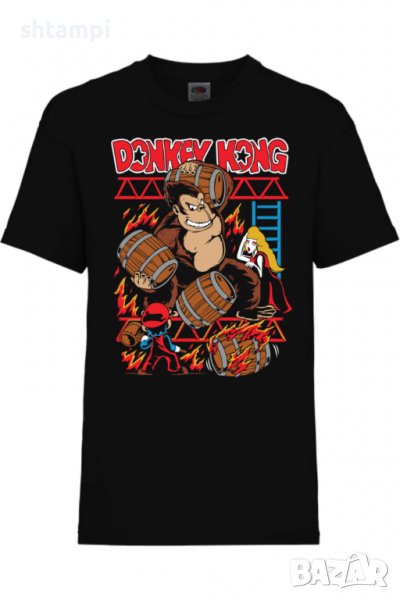 Детска тениска Nintendo Donkey Kong,Игра,Гейм,Геймър,Подарък,Изне                                   , снимка 1