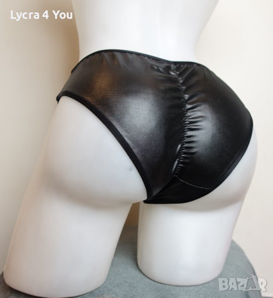 S - уникална кожена бикина, нова. , снимка 1