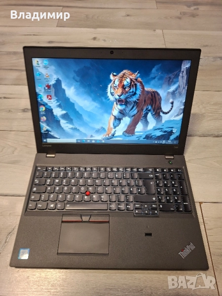 Lenovo Thinkpad T560-i5 6200u/8гб/250гб ссд/Подсветка, снимка 1