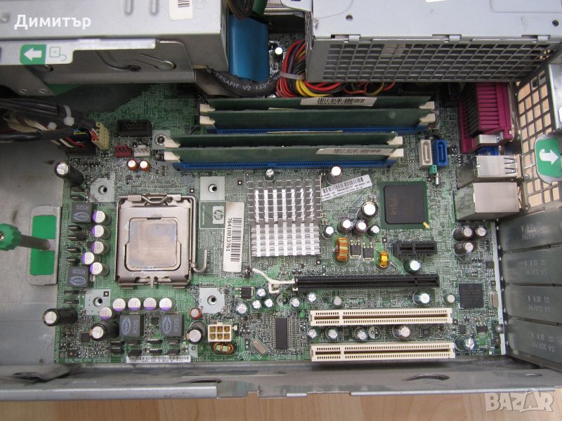 Pentium 4 HT - дъно с процесор, комплект, снимка 1