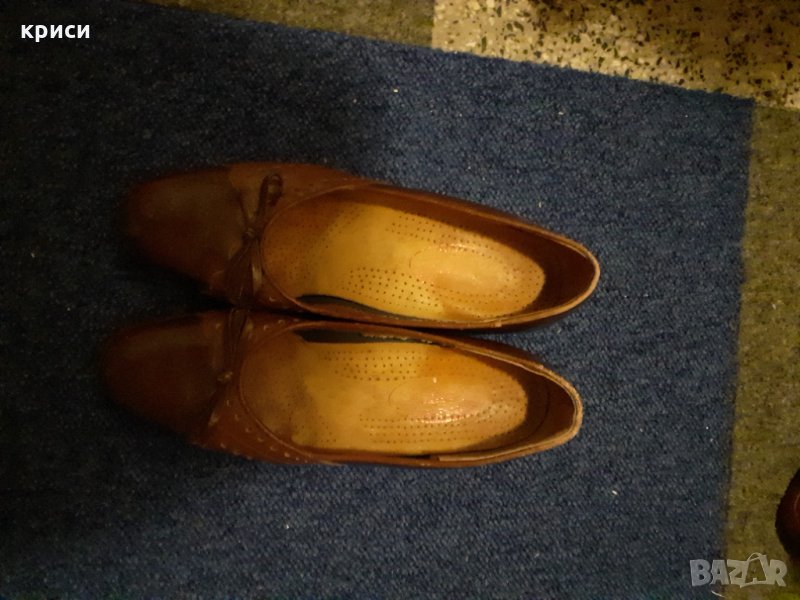 Дамски кафяви обувки , снимка 1