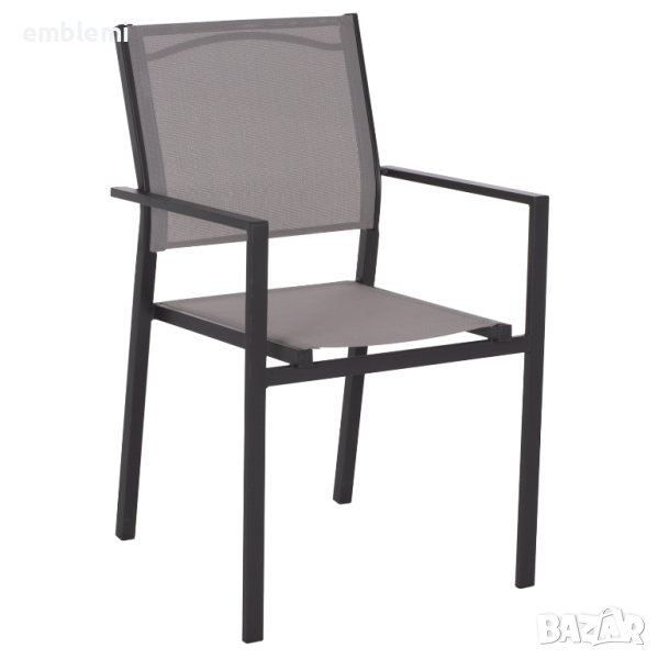 Стол трапезен NEDAN Сив, снимка 1