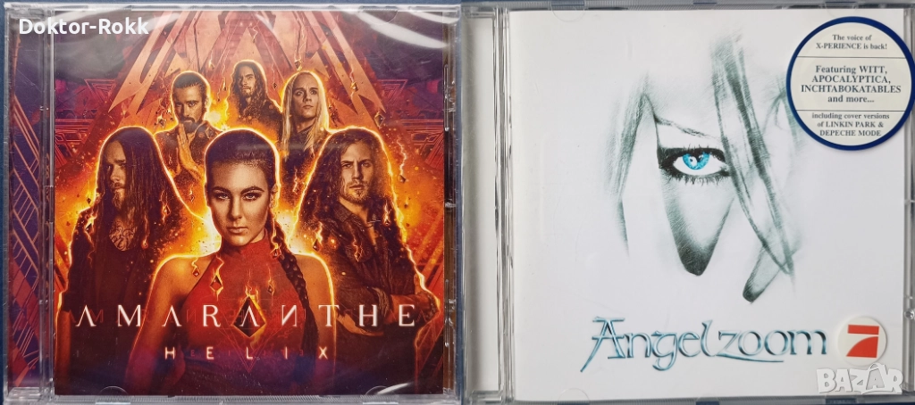 Amaranthe + Angelzoom - CD - оригинални дискове, снимка 1