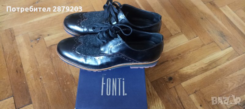 Оферта!Чисто нови обувки FONTI bordeaux!! Цената подлежи на коментар!, снимка 1