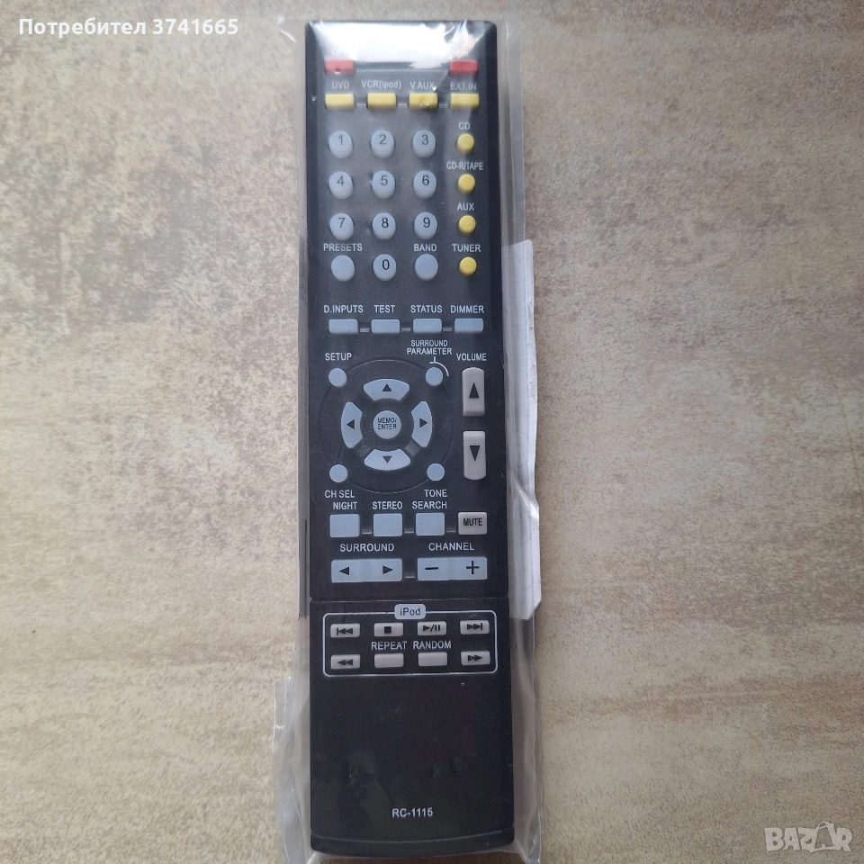 Дистанционно за AV ресивър DENON RC-1115 , снимка 1