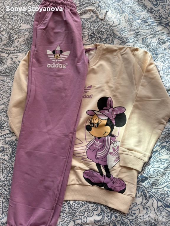 Юношески комплект Адидас за момиче , снимка 1