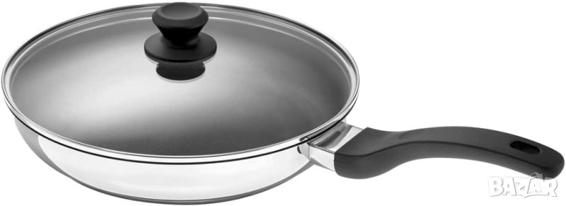 Rohe Germany 202041-28 Тиган Tavola 28 см, тиган с капак, неръждаема стомана, снимка 1