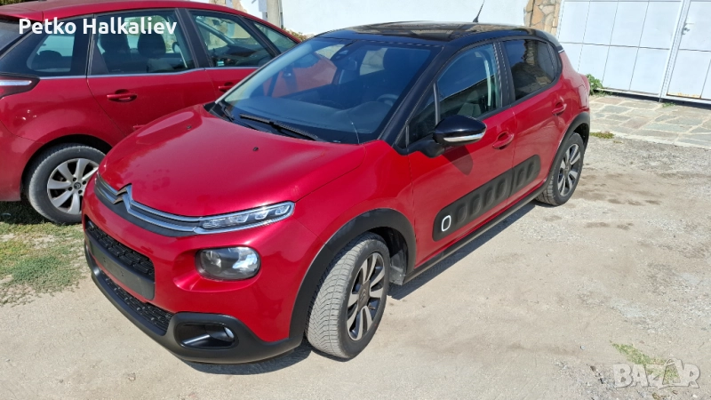 CItroen c3 1.2I feel 82 к.с. 2017 59 000 км , снимка 1