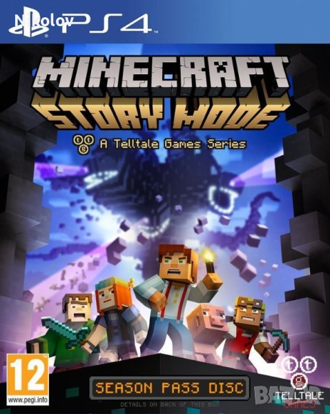 Minecraft Story Mode PS4 (Съвместима с PS5), снимка 1