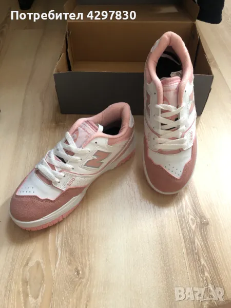 Бели дамски маратонки New Balance, номер 38, снимка 1