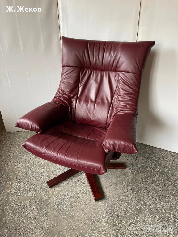 Кожено кресло, снимка 1